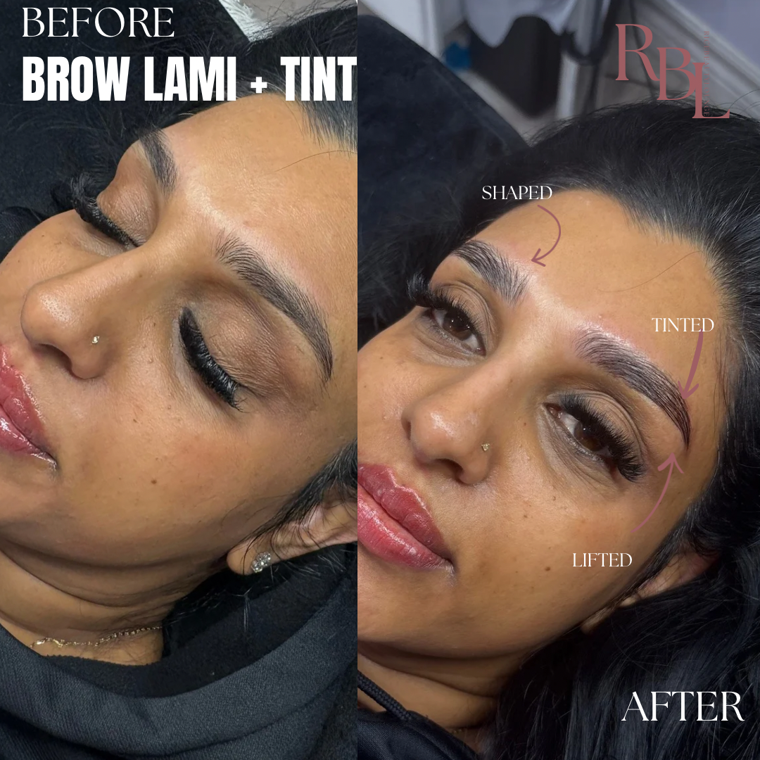 BROW LAMINATION + TINT