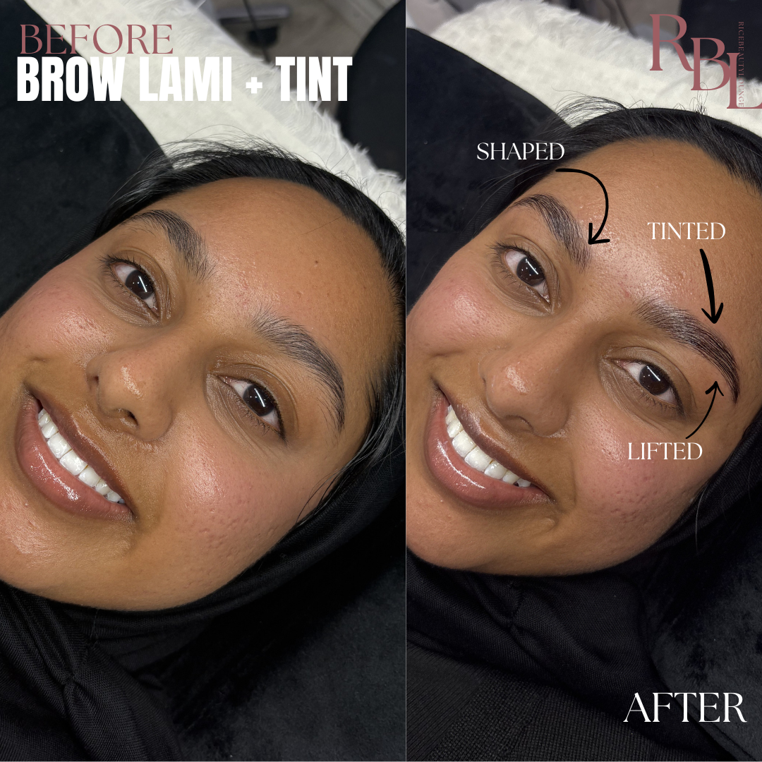BROW LAMINATION + TINT